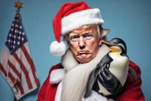 pengu token airdrop santa trump