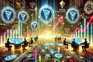 The adoption of stablecoin on the Tron blockchain is experiencing strong growth