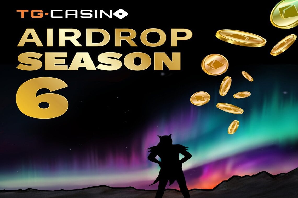 TG.Casino: ultimi giorni per partecipare alla sesta stagione dell’airdrop