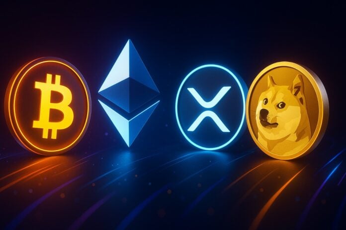 bitcoin eth xrp dogecoin