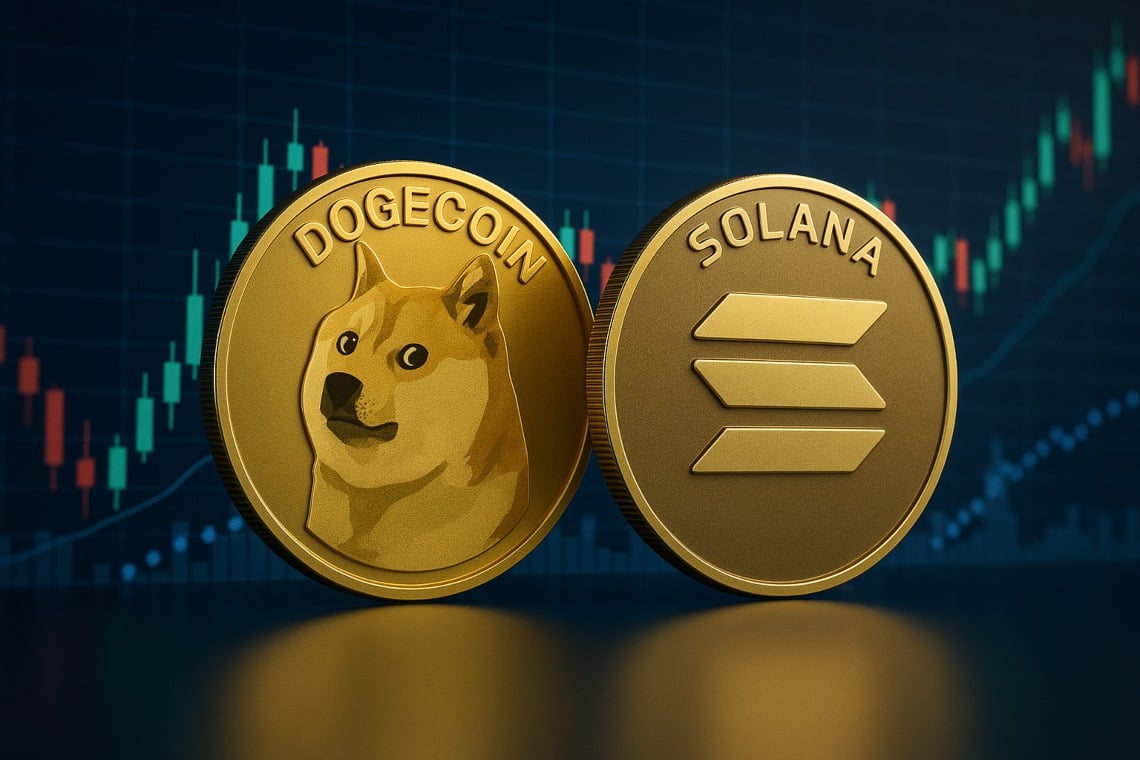 Analysis of the trend of Dogecoin, Solana, and Bonk