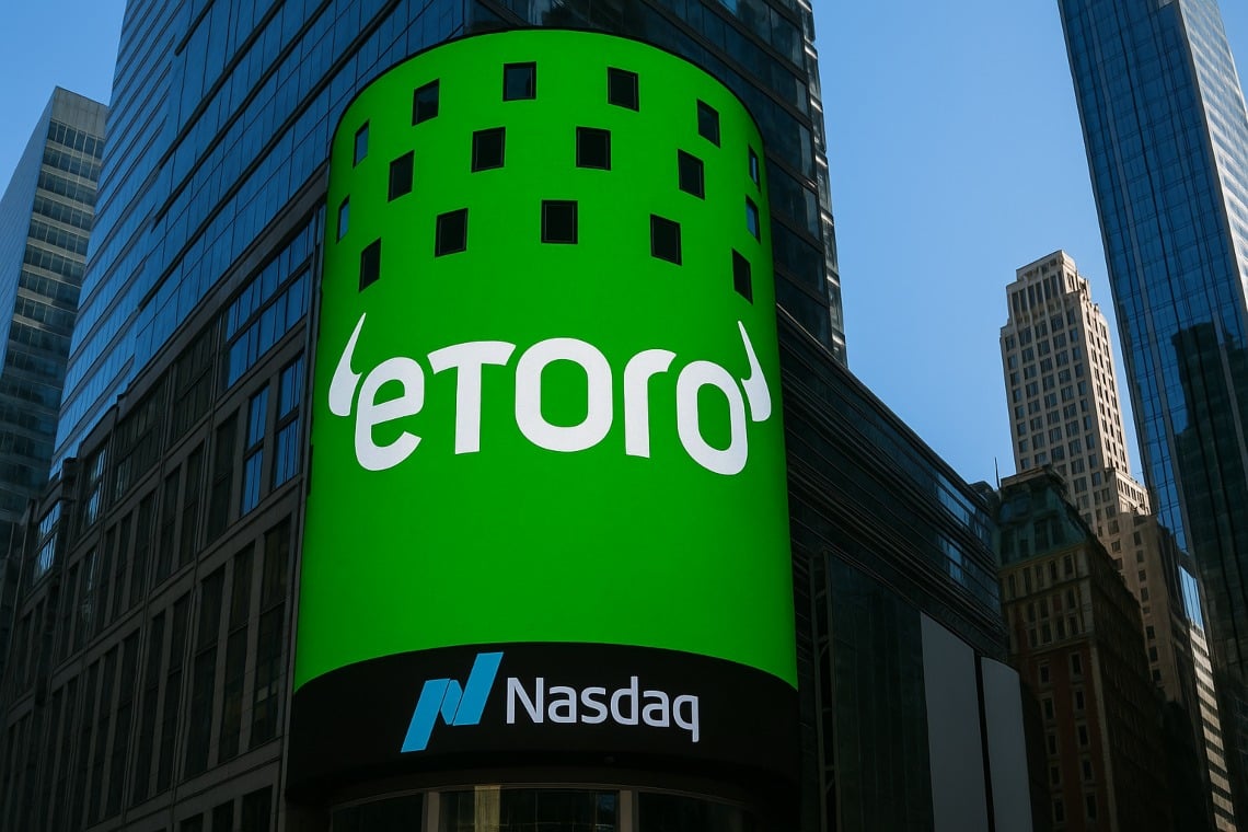 eToro launches its IPO: 10 million shares on offer on the Nasdaq