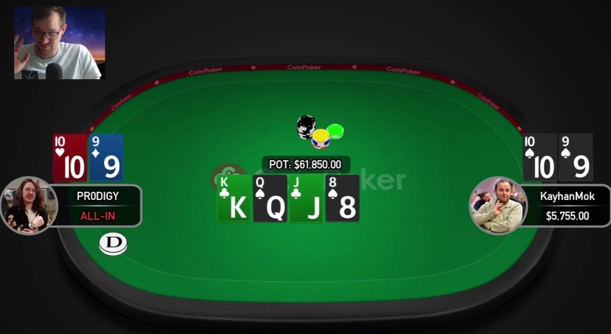 No-Limit Hold'em HU In USDT: Kayhan Mokri v PR0DIGY Crypto Poker Breakdown ft. Bobby James