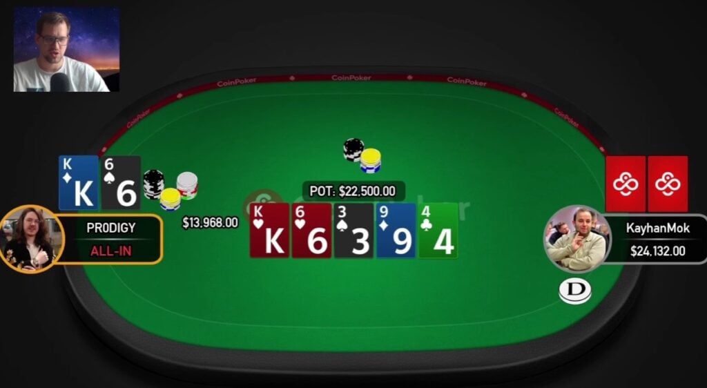 No-Restrict Maintain'em HU In USDT: Kayhan Mokri v PR0DIGY Crypto Poker Breakdown ft. Bobby James