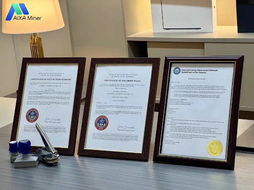 The most profitable and secure cloud mining platform in 2025: (FinCEN) approved (MSB) certified AIXA Miner users can earn ,000 a day