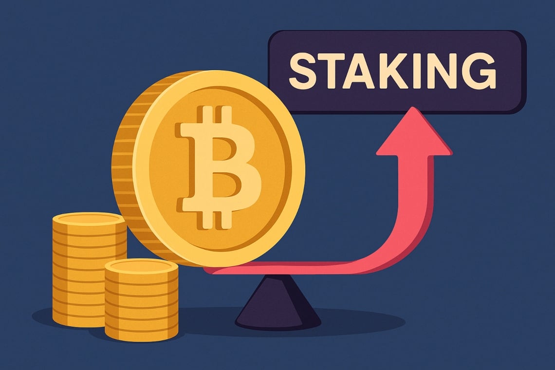 Si può fare staking di Bitcoin?