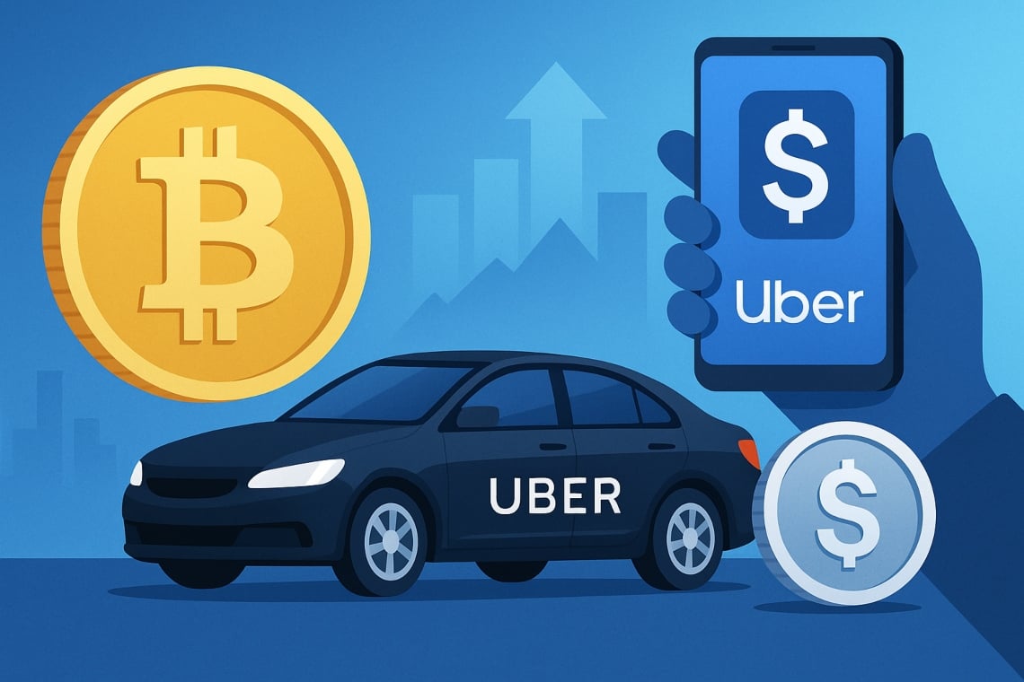Bitcoin: Uber accelerates towards digital payments with stablecoin