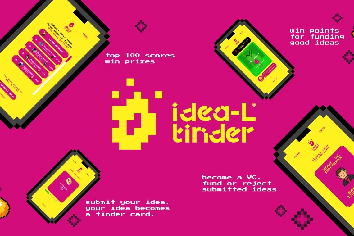 idea-L: Tinder, but for Startup Ideas