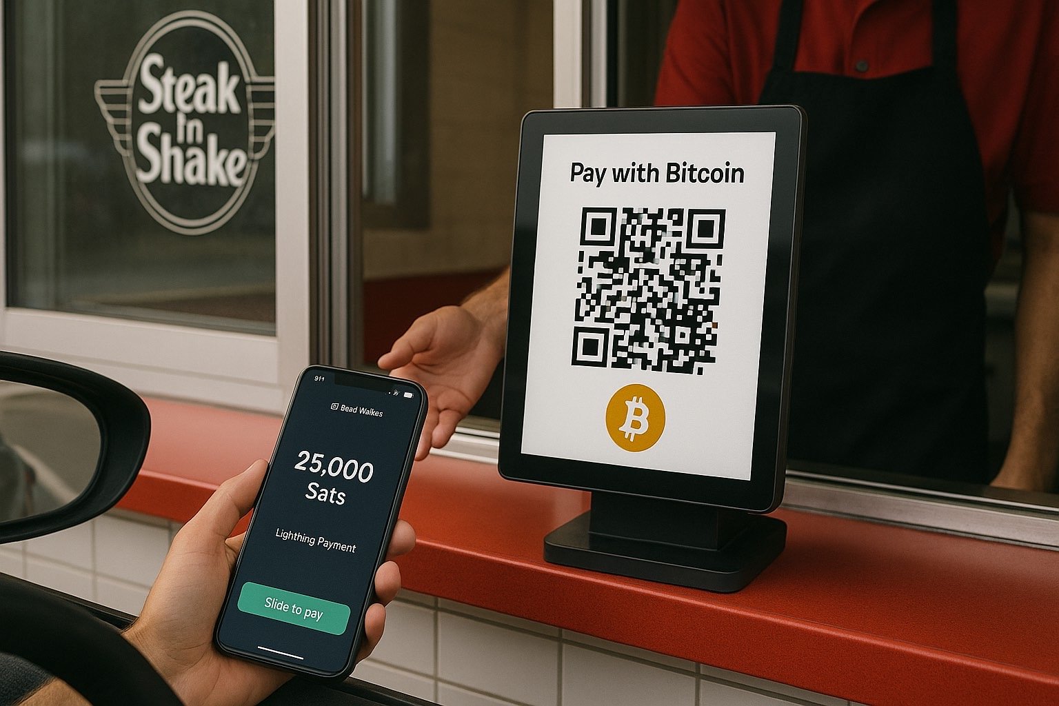 Steak ‘n Shake Now Accepts Bitcoin Payments: Buy Fast Food With A Crypto Wallet