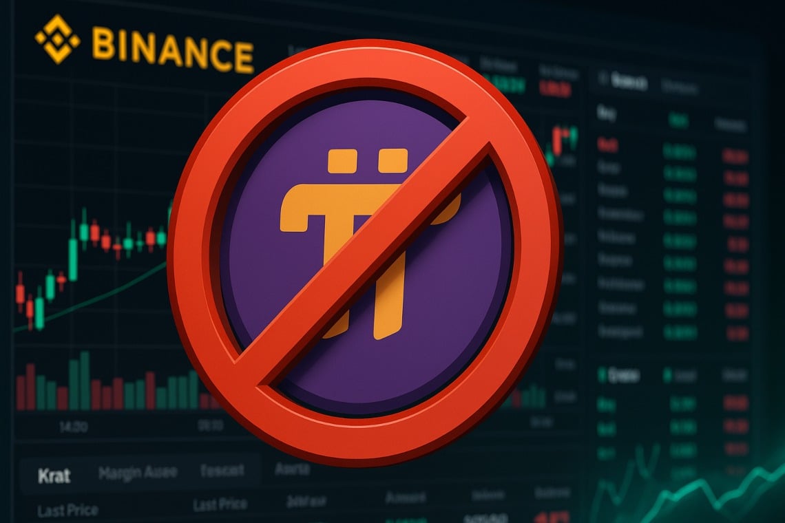 Binance refuses the listing of Pi Coin: 15% drop and doubts about