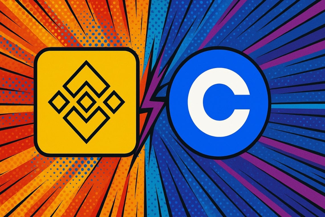 Binance versus Coinbase: the rivalry in the crypto sector heats up