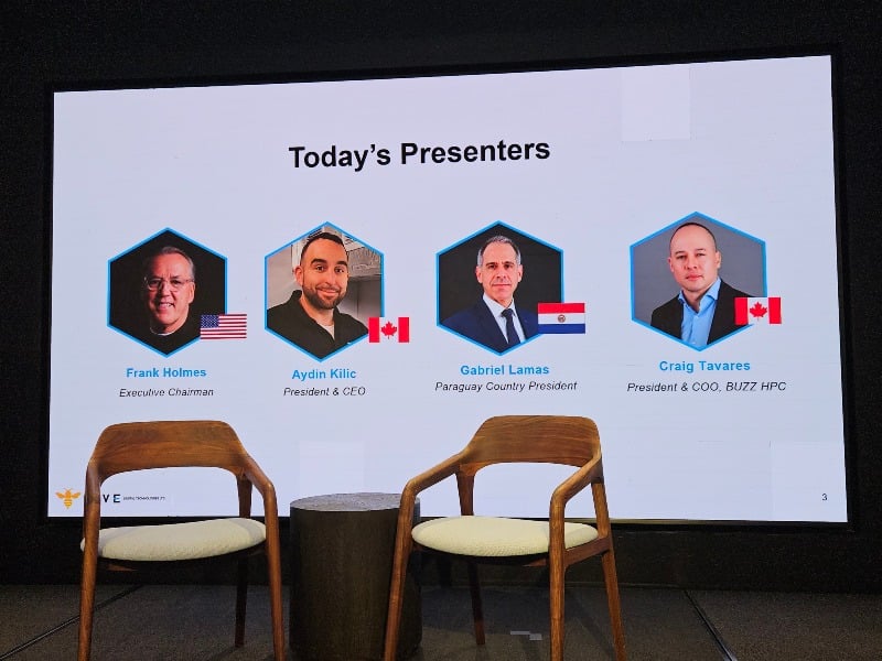 hive nasdaq listing presenters