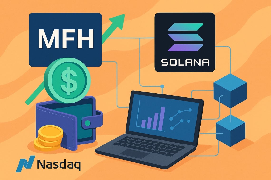 Mercurity Fintech Holding focuses on Solana