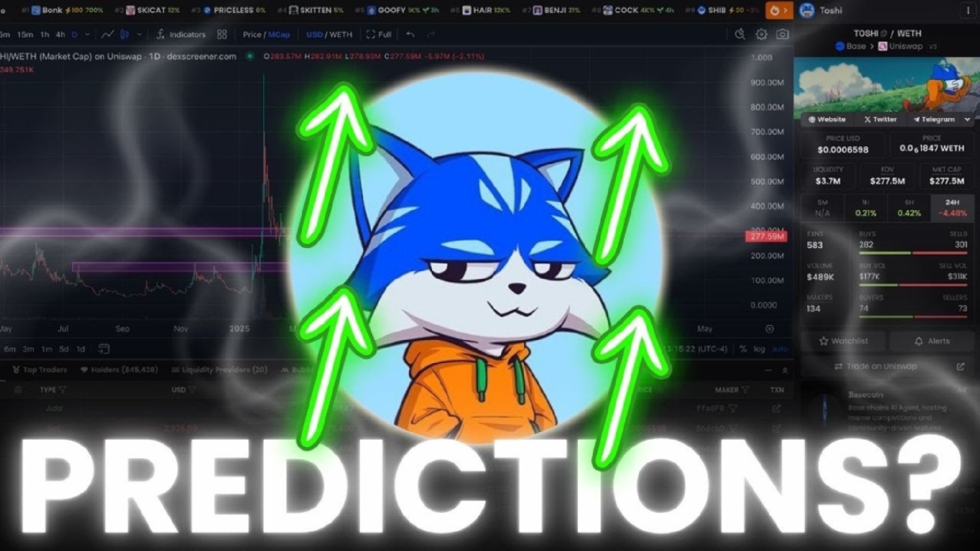 Toshi Price Prediction: Binance.US Reply Sparks Hype Over Possible Major Exchange Listing