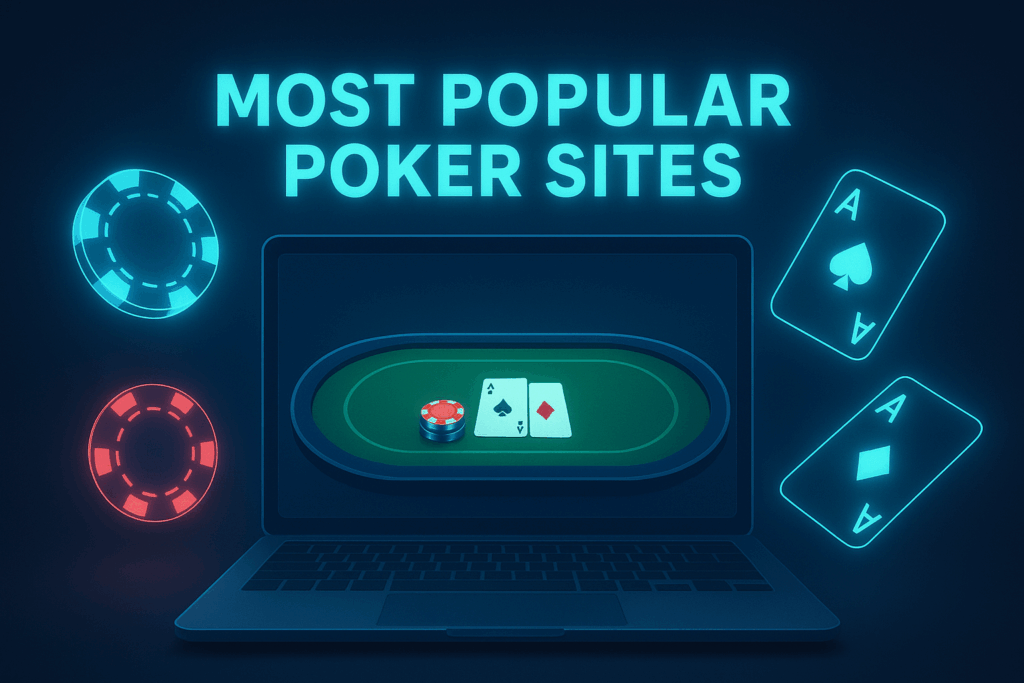 3 Most Popular Poker Sites To Enjoy Real Money Gameplay in 2025
