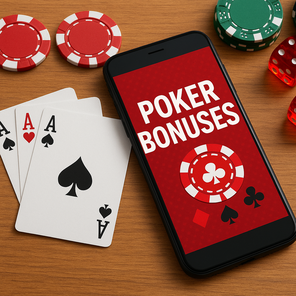 Where to Find The Best Poker Bonuses in 2025