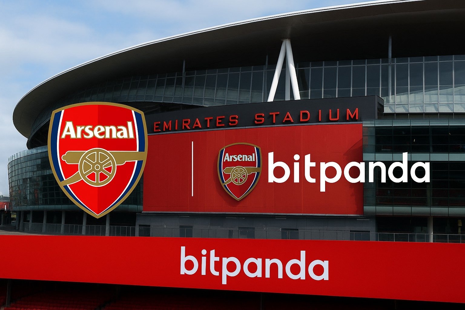 Arsenal FC Teams Up with Top UK Crypto Exchange Bitpanda