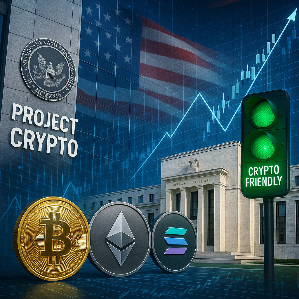 SEC Chair Details Project Crypto, Fed Relaxes Crypto Banking Supervision: These Coins Will Benefit The Most