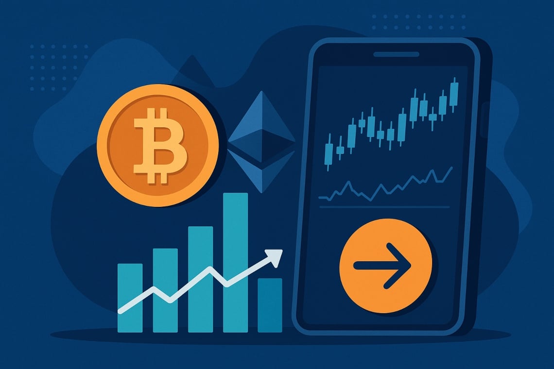 Webull lands in crypto trading in Australia: 240 tokens at launch, institutional custody Coinbase Prime and spread at 30 bps