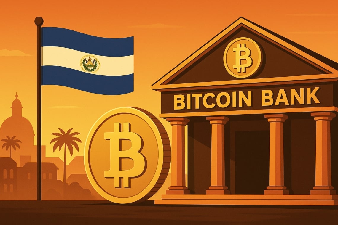 The first Bitcoin bank in the World Lights Up in El Salvador