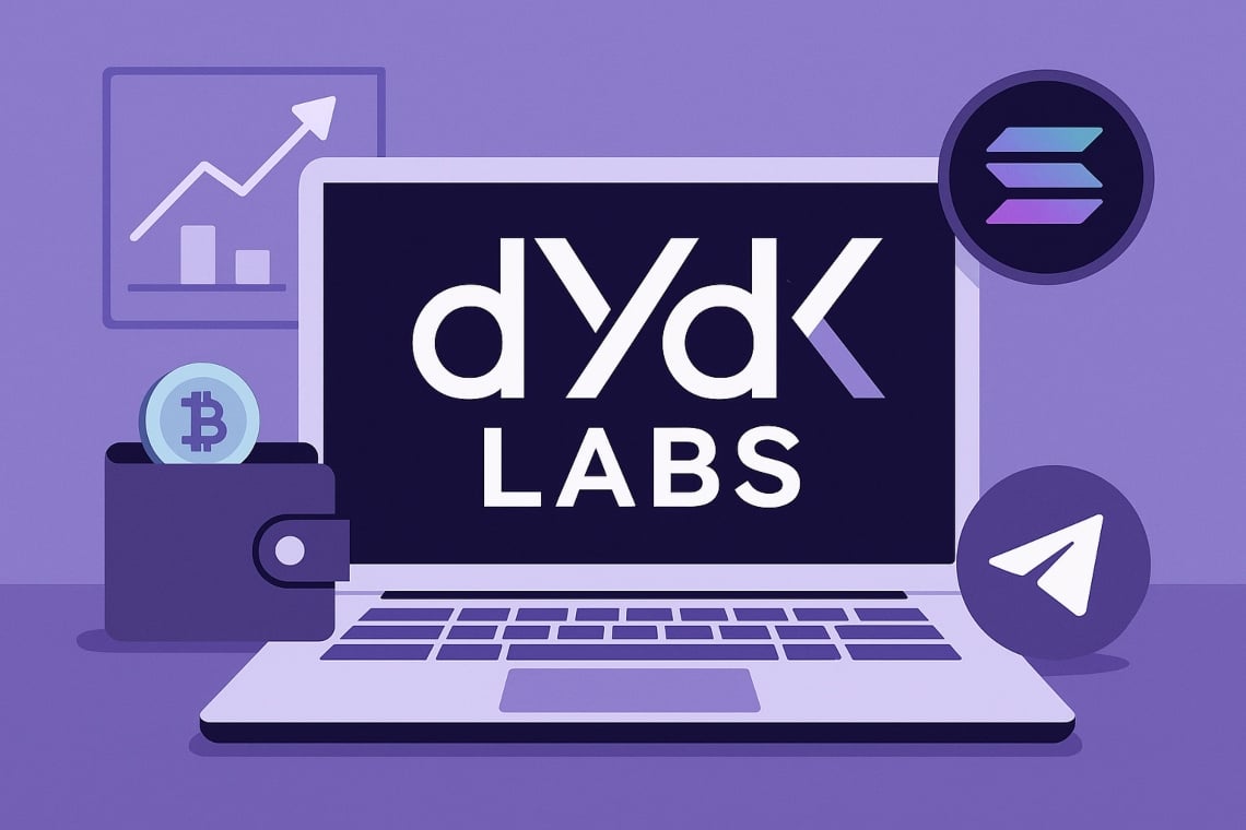 dYdX changes skin: rebranding and spotlight on Solana