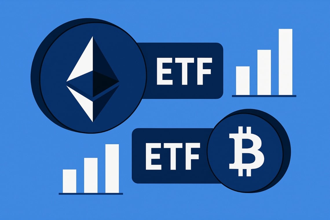 Ethereum Spot ETF: record inflows of August 26, Ethereum surpasses Bitcoin