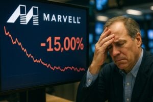 Marvell Technology crashes on the Stock Exchange: uncertainties about AI chip demand worry investors