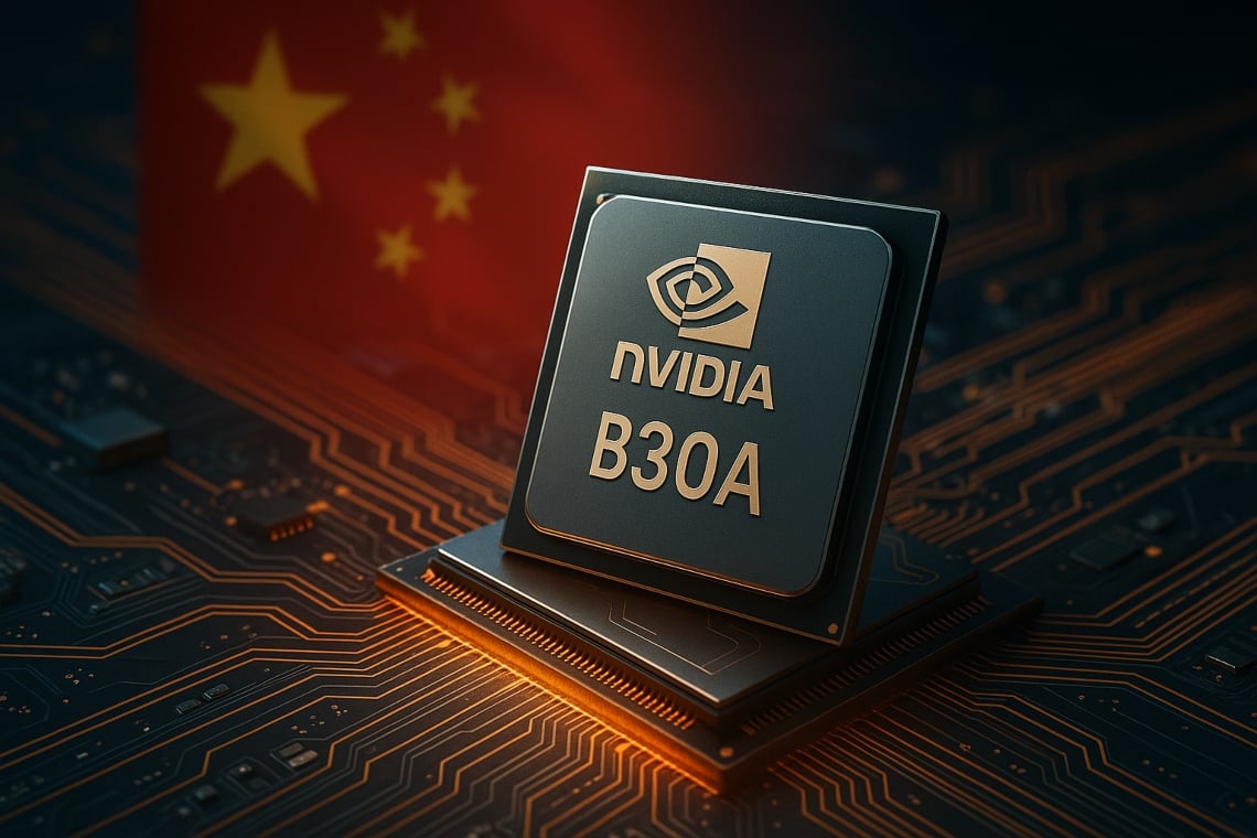 Nvidia prepares a new AI chip for China: the B30A surpasses the H20