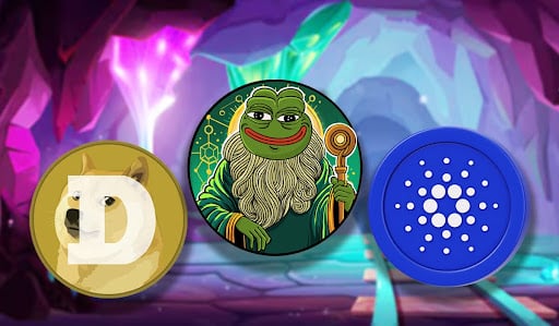 La prévente de Pepetto grandit par élan par rapport à Cardano (ADA) et à Dogecoin (Doge) - La Crypto Monnaie