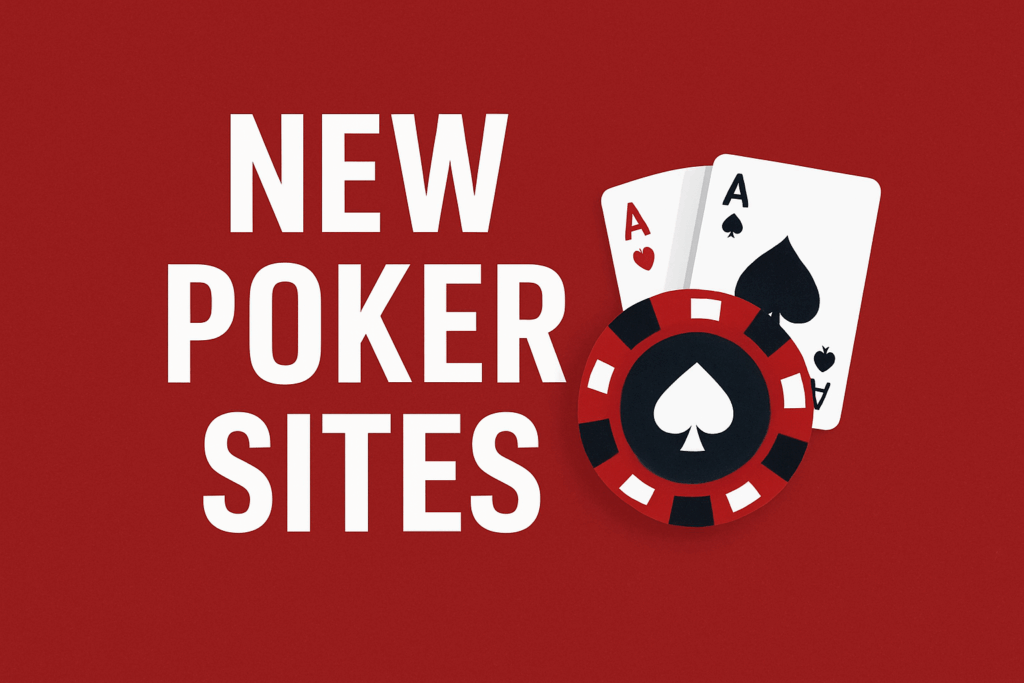 Best New Poker Sites for Cash Games, Tournaments & Freerolls