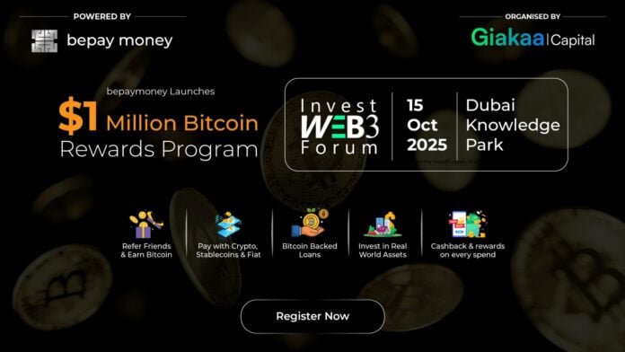 bepay money invest web3 forum dubai 2025