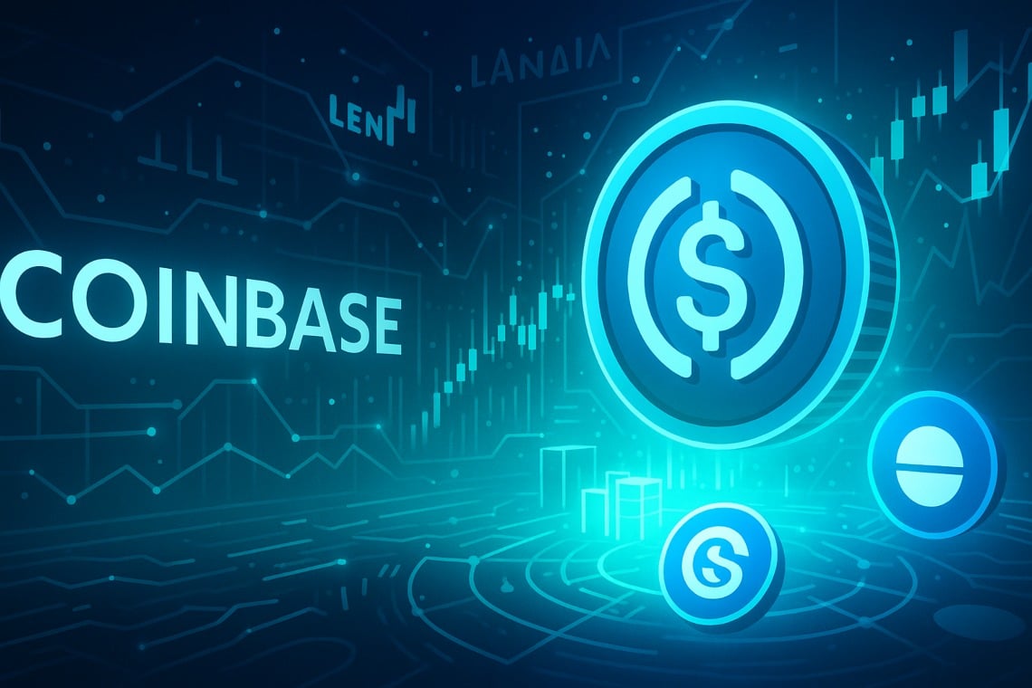 Coinbase launches USDC lending on Base: up to 10.8% APY