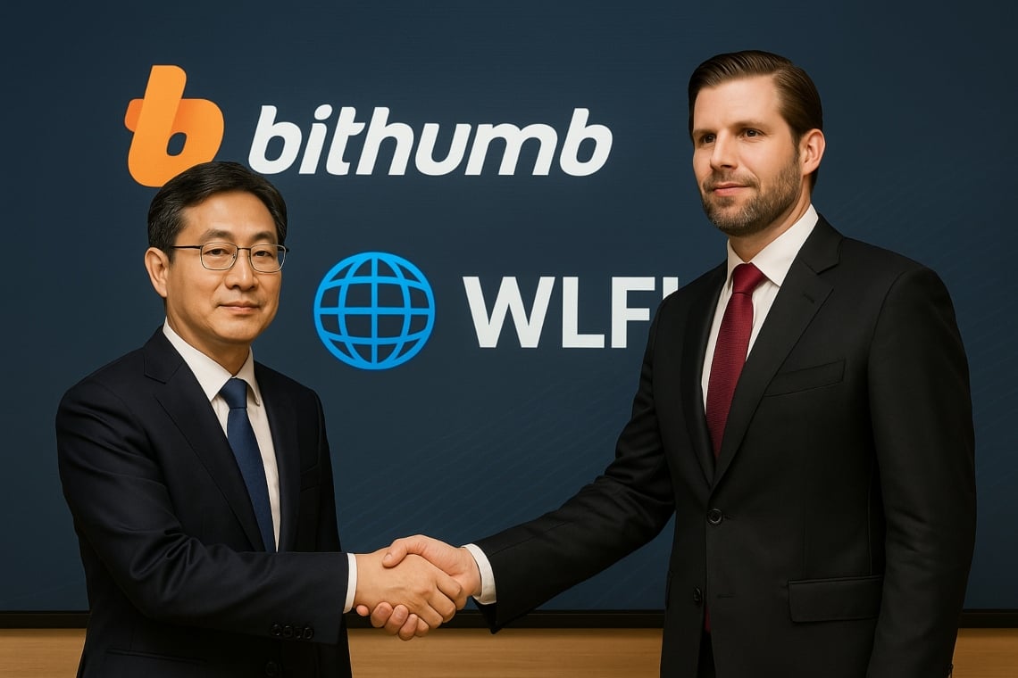 Bithumb and WLFI sign a global DeFi MOU