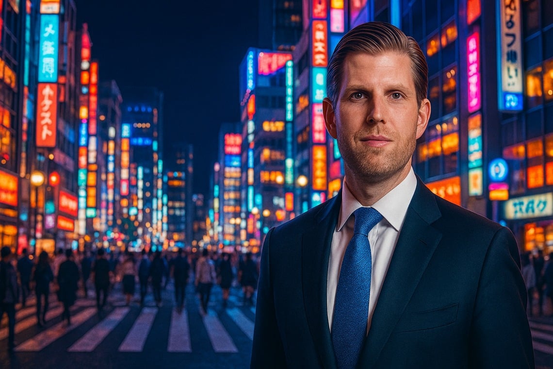 Eric Trump and Metaplanet: the rise of crypto finance between the United States and Japan
