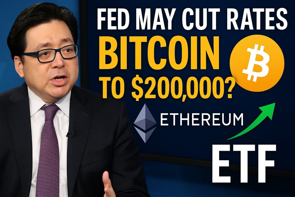 Fed towards the cut: Tom Lee boosts Bitcoin