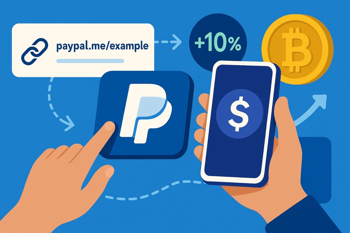 PayPal ignites P2P payments: personal links