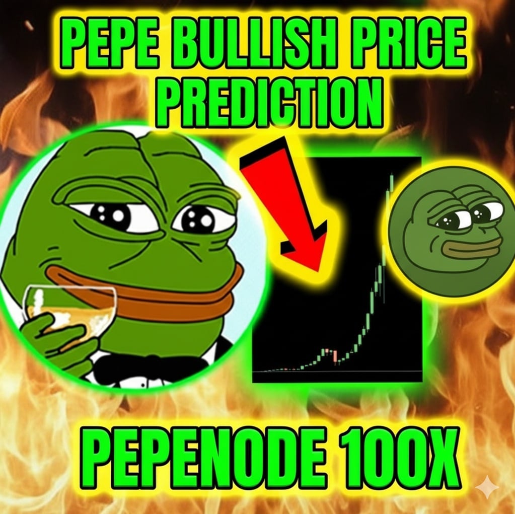 Pepe Price Prediction - Have Holders Found The Next 100x Meme Coin In  Pepenode?