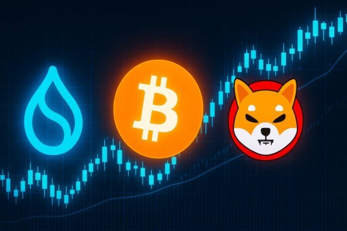 sui bitcoin shiba analisi crypto