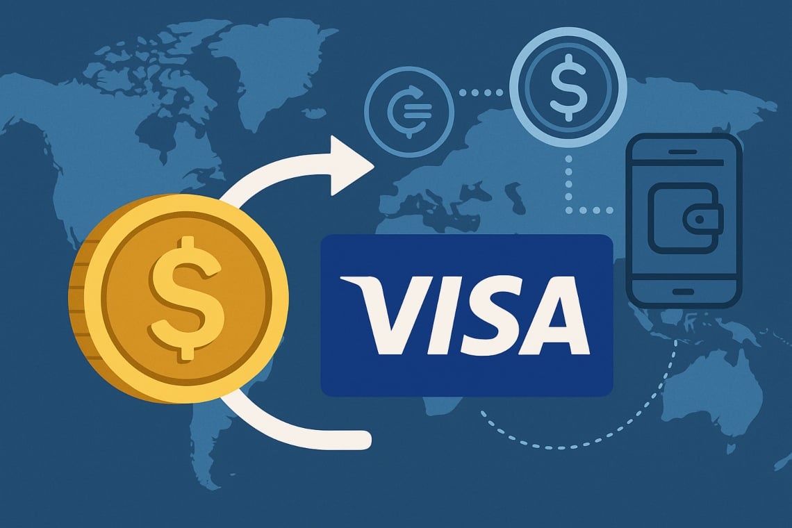 Visa tests pre-funding in stablecoin for payments