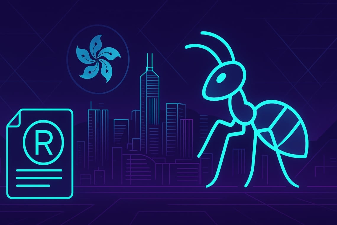 Ant Group registers the trademark “Antcoin” in Hong Kong