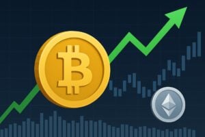 Bitcoin: the price rises more than that of ETH