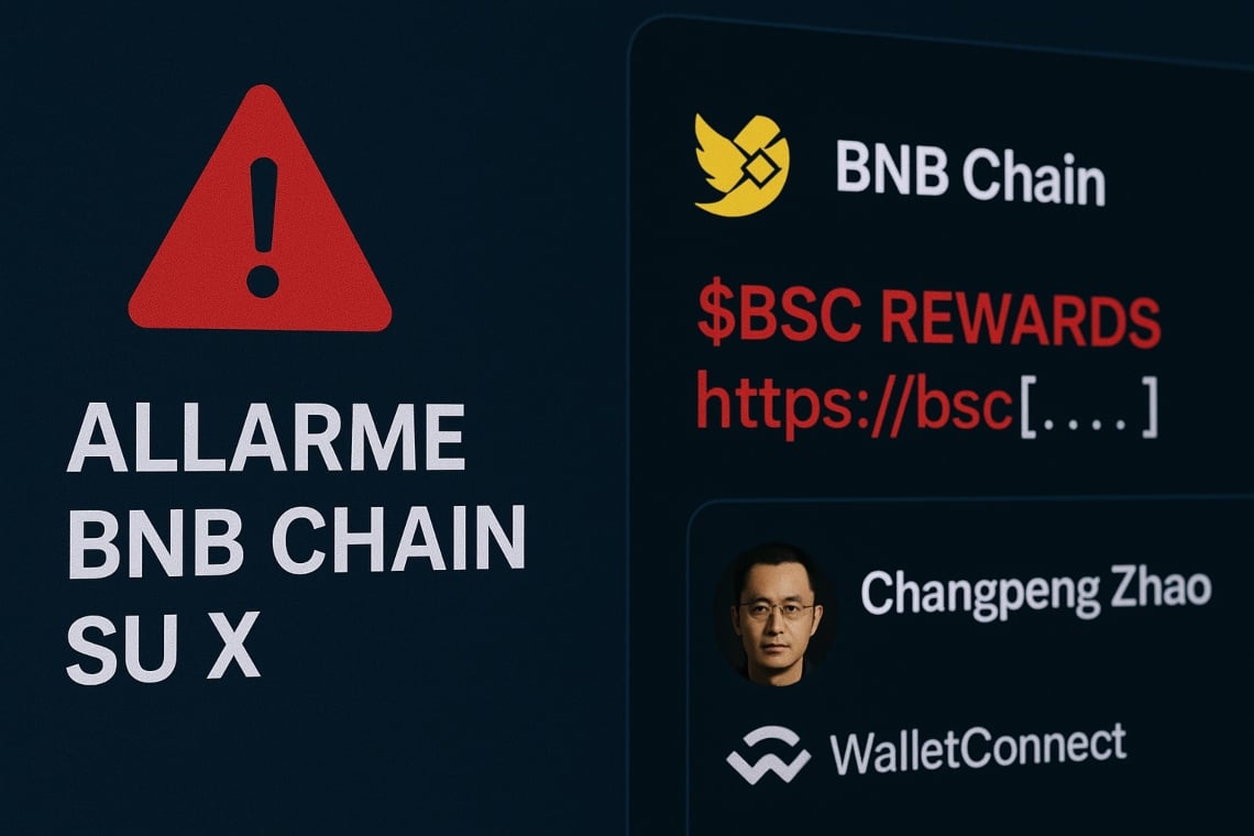 CZ warning, $BSC link, and wallet risk