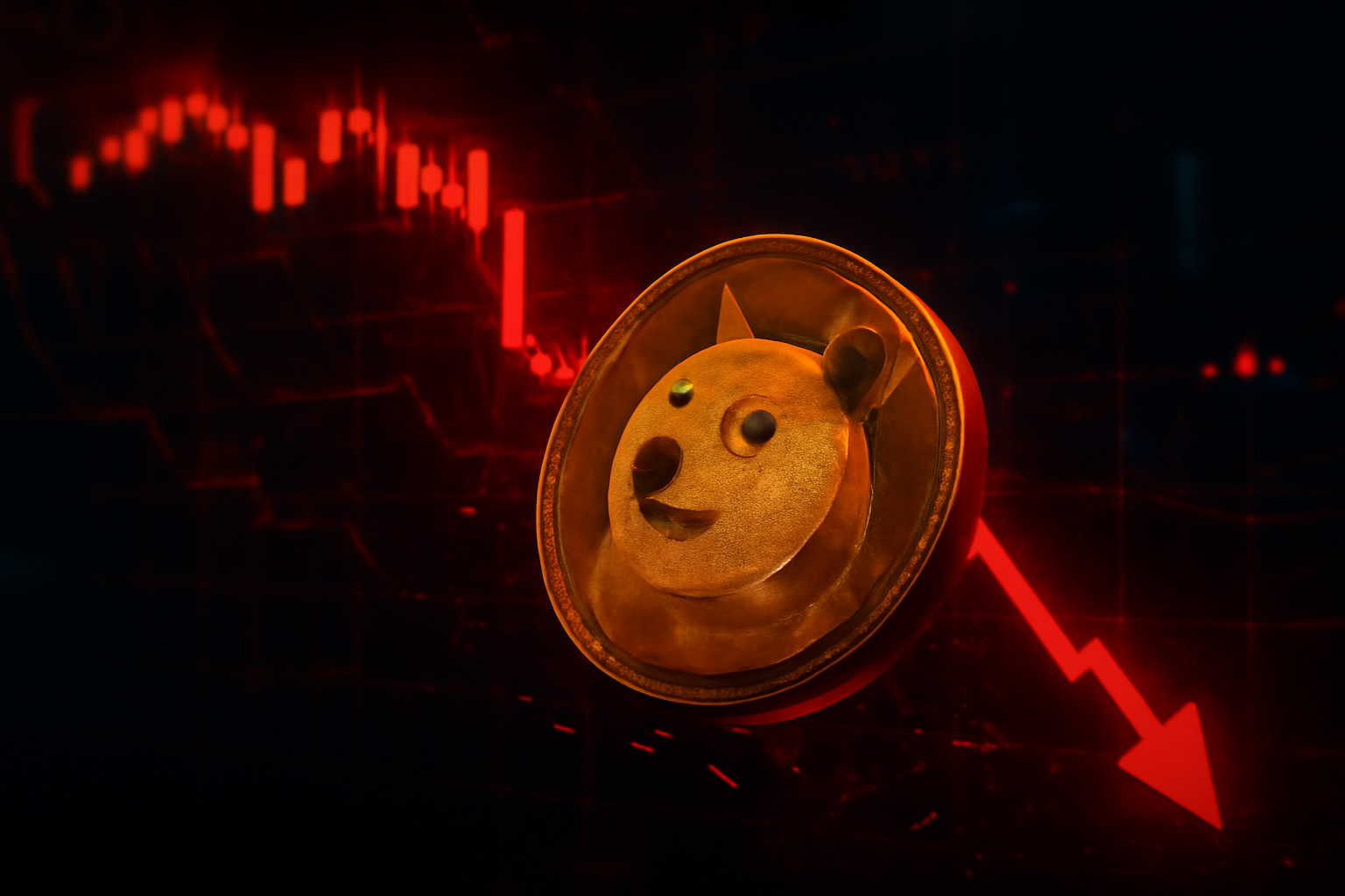 DOGE testa il pivot di 0,20 mentre il momentum rimane fragile
