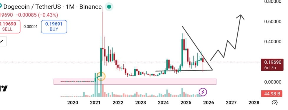 DOGE Price Chart