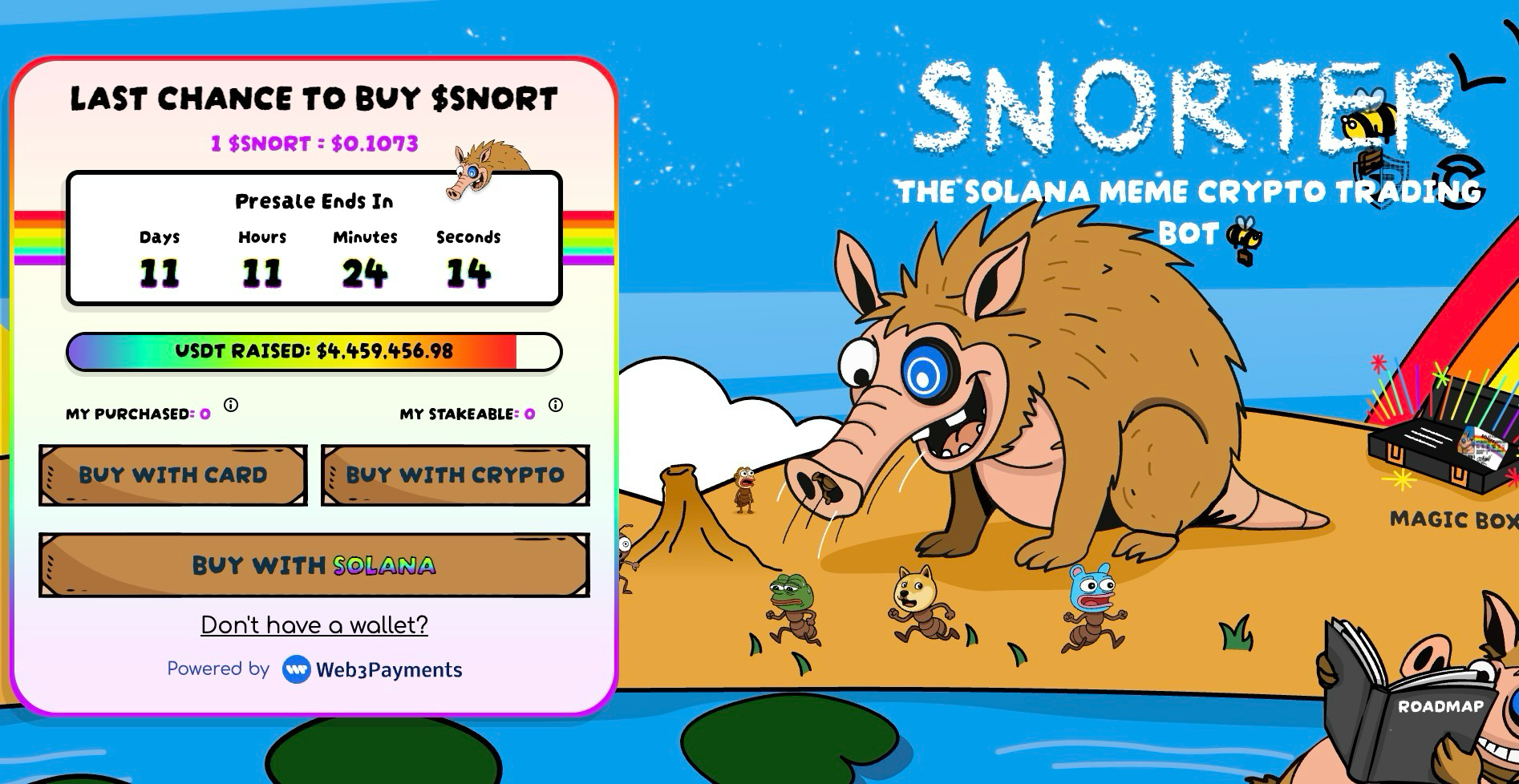 Best Crypto to Buy Now? Snorter Tipped as the Next 10x Meme Coin