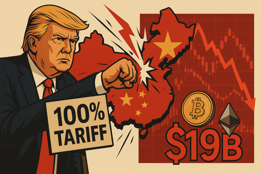 Trump’s 100% China Tariff Wipes Out B: Best Crypto to Buy Now