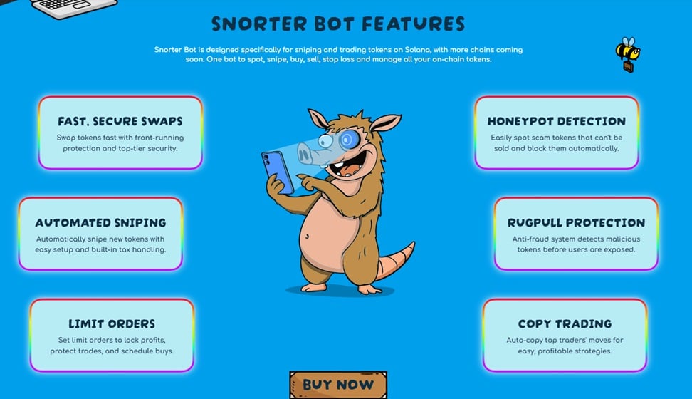 Snorter Bot Features