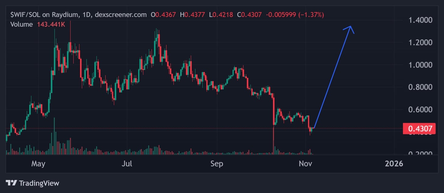 dogwifhat Price Prediction 2025: Can WIF Recover After 50% Drop And Reach  $10?