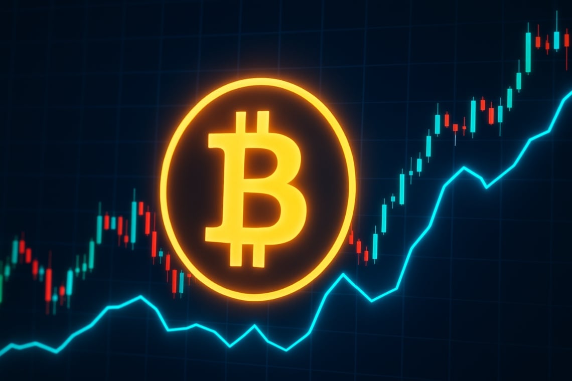 Interesting rebound in the Bitcoin price in dollars