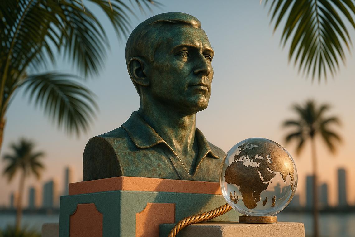 Satoshi statue appears in Miami as fifth global tribute to Bitcoin